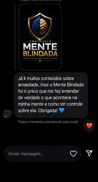 Mensagem real de cliente 1