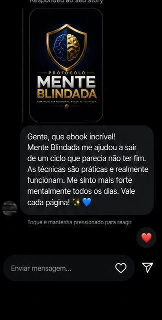 Mensagem real de cliente 2